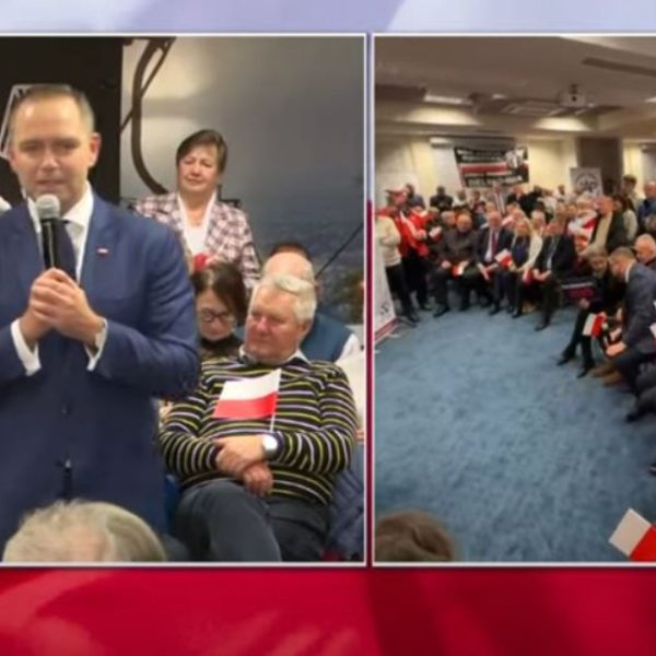 Karol Nawrocki w Bielsku-Białej: „Wartości chrześcijańskie są fundamentem Polski. Nie możemy wyciąć z naszej tożsamości 1000 lat”