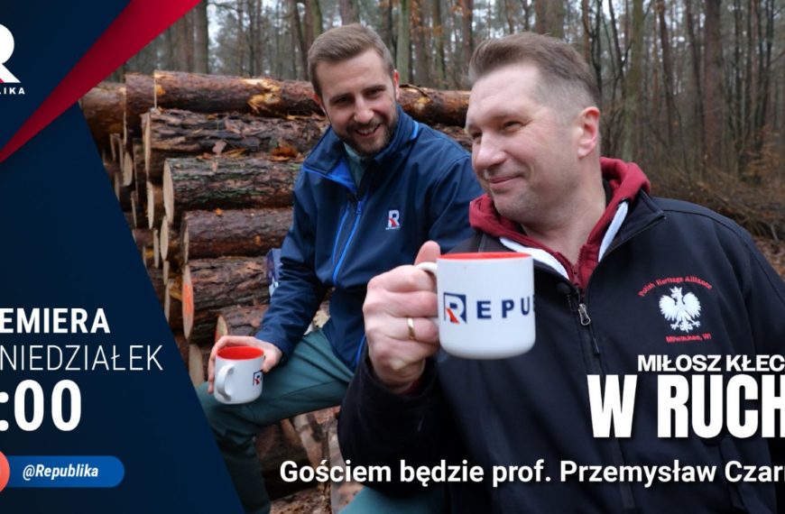Prof. Przemysław Czarnek W Ruchu o godz. 9:00 na kanale YOUTUBE