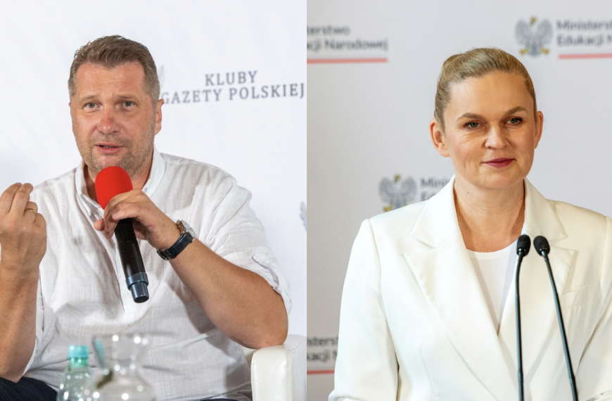 Seksualizacja w szkołach. Czarnek ostro: Łapy precz od naszych dzieci!