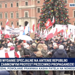 Tłumy Polaków na Placu Zamkowym w Warszawie! [LIVE]