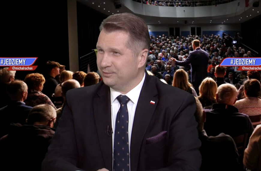 Czarnek ostro: rządzi nami zorganizowana grupa przestępcza